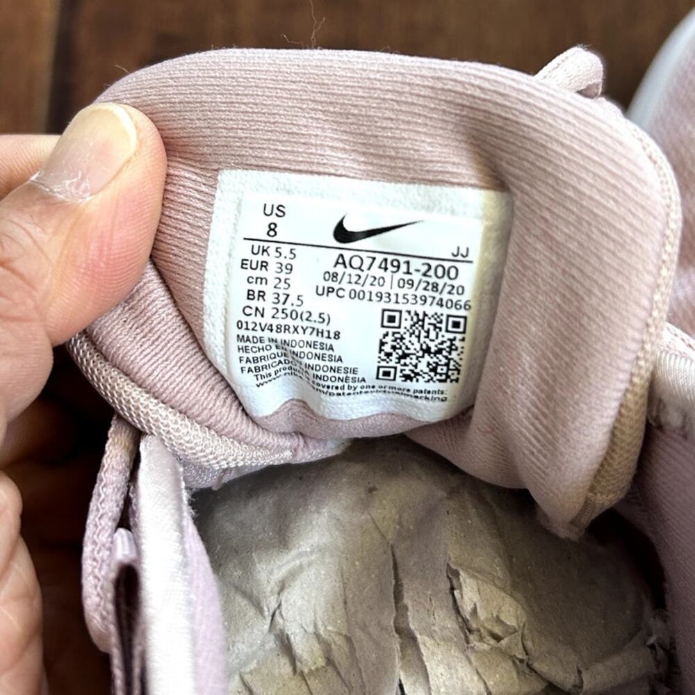 NIKE WOMENS SIZE 8 FLEX TRAINER 9 STONE MAUVE SNEAKERS AQ7491-200 - Picture 6 of 6